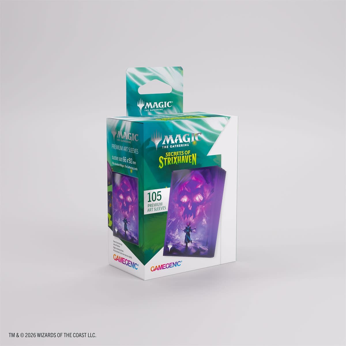 Gamegenic Gamegenic Secrets of Strixhaven Art Sleeves - Swamp