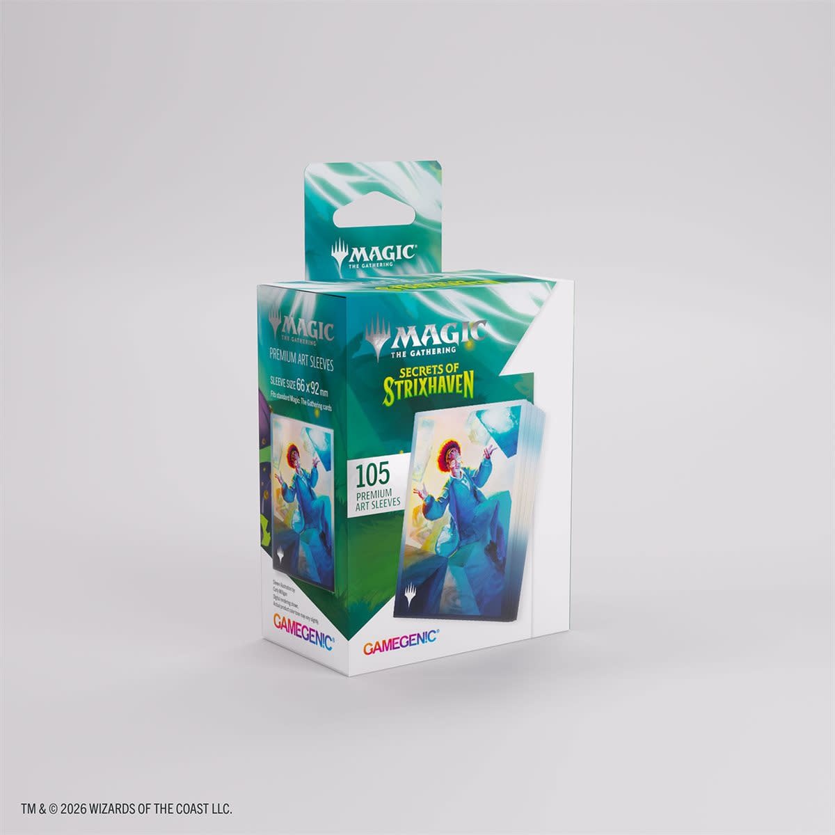 Gamegenic Gamegenic Secrets of Strixhaven Art Sleeves - Zimone Infinite Analyst