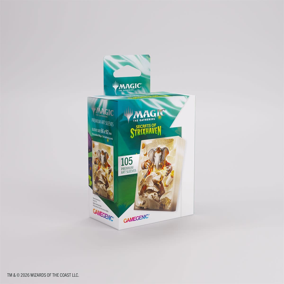 Gamegenic Gamegenic Secrets of Strixhaven Art Sleeves - Quintorius History Chaser