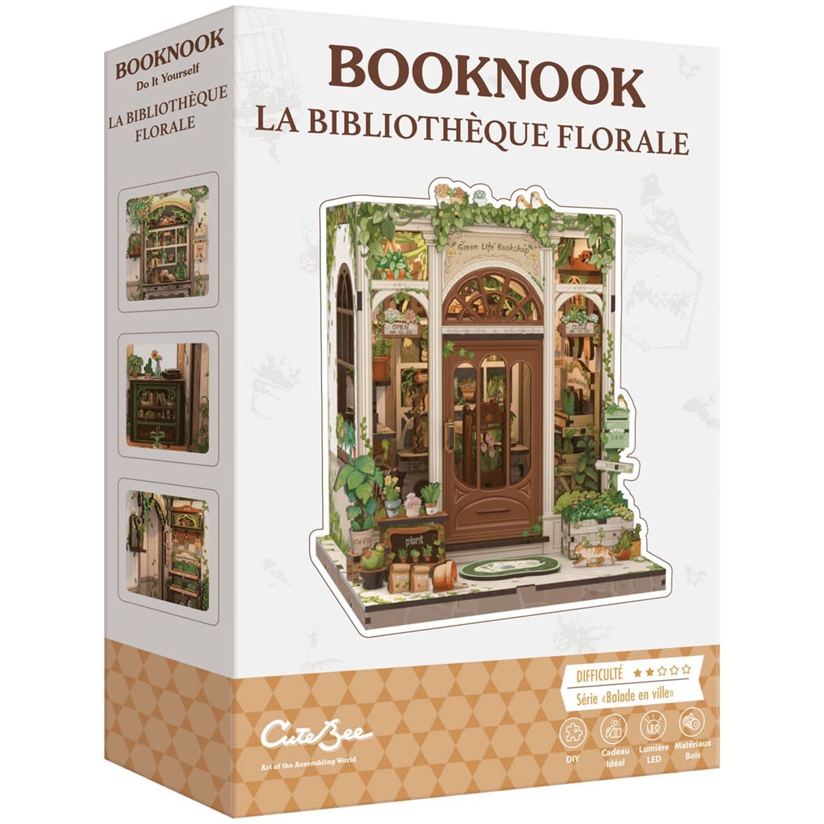 Cute Bee Book Nook - La Bibliothèque Florale