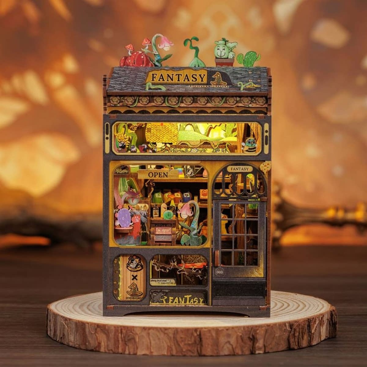 Cute Bee Book Nook - Les Plantes Fantastiques