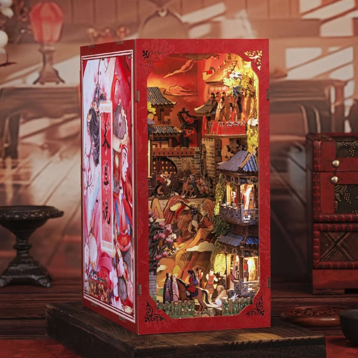 Cute Bee Book Nook - La Légende de Mulan