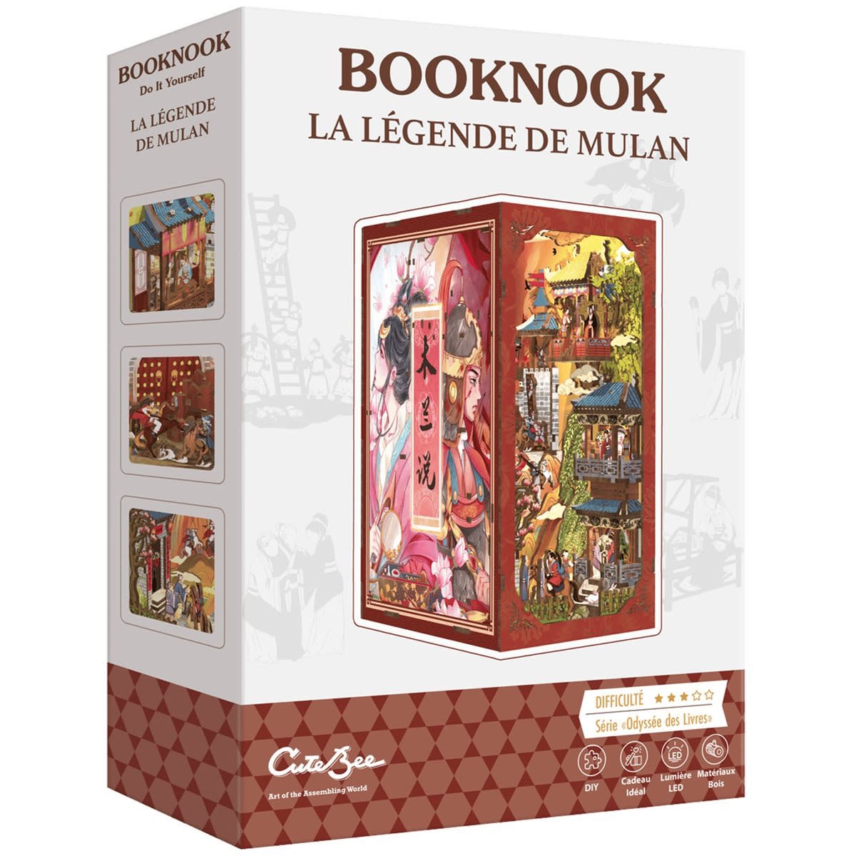 Cute Bee Book Nook - La Légende de Mulan