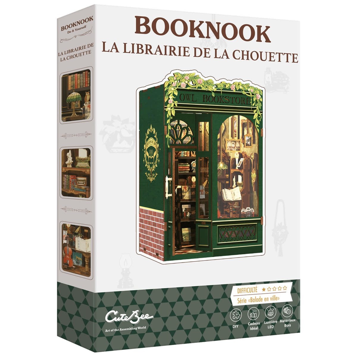 Cute Bee Book Nook - La Librairie de la Chouette