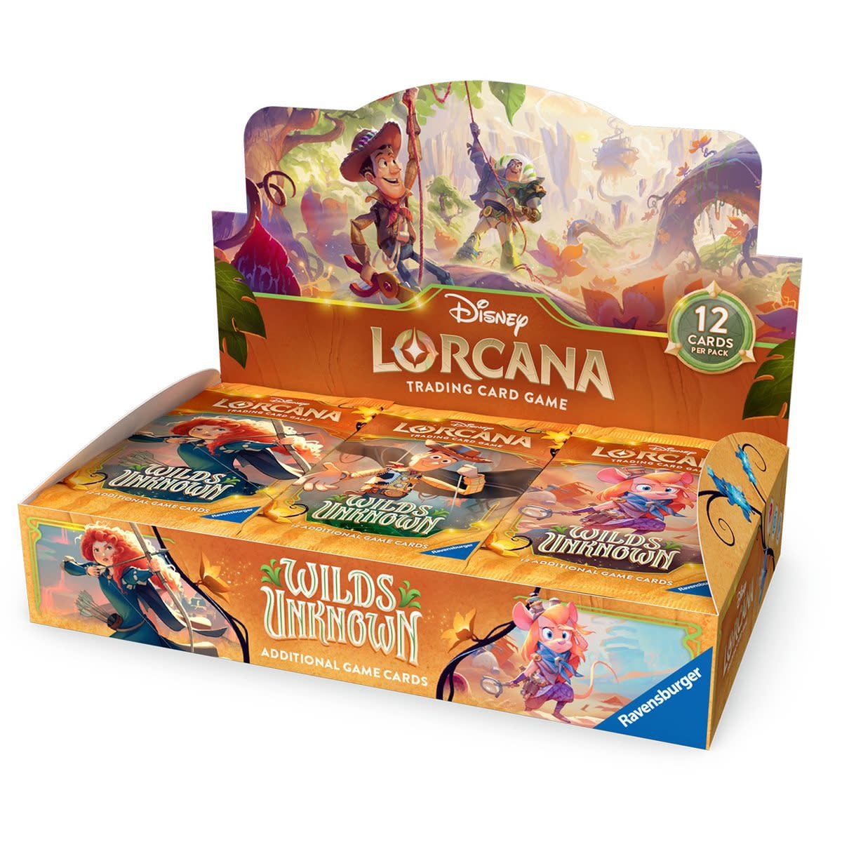 Ravensburger Disney Lorcana - Wilds Unknown Booster Display (ENG)
