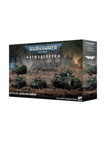 Warhammer 40K Armageddon Battalion - Astra Militarum