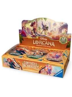 Ravensburger Disney Lorcana - Contrées Inconnues Booster Display (FR)