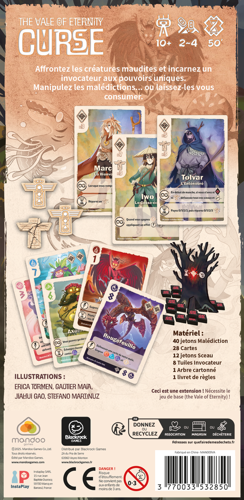 mandoo Games The Vale of Eternity - Extension Curse (FR)