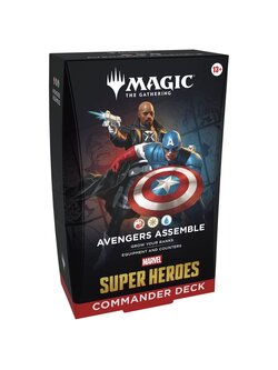 Wizard Of The Coast MTG Marvel Super Heroes Commander Deck - Avangers Assemble (ENG)