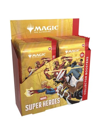 Wizard Of The Coast MTG Marvel Super Heroes - Collector Booster Display (ENG)