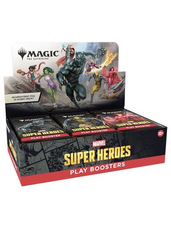 Wizard Of The Coast MTG Marvel Super Heroes - Play Booster Display (ENG)