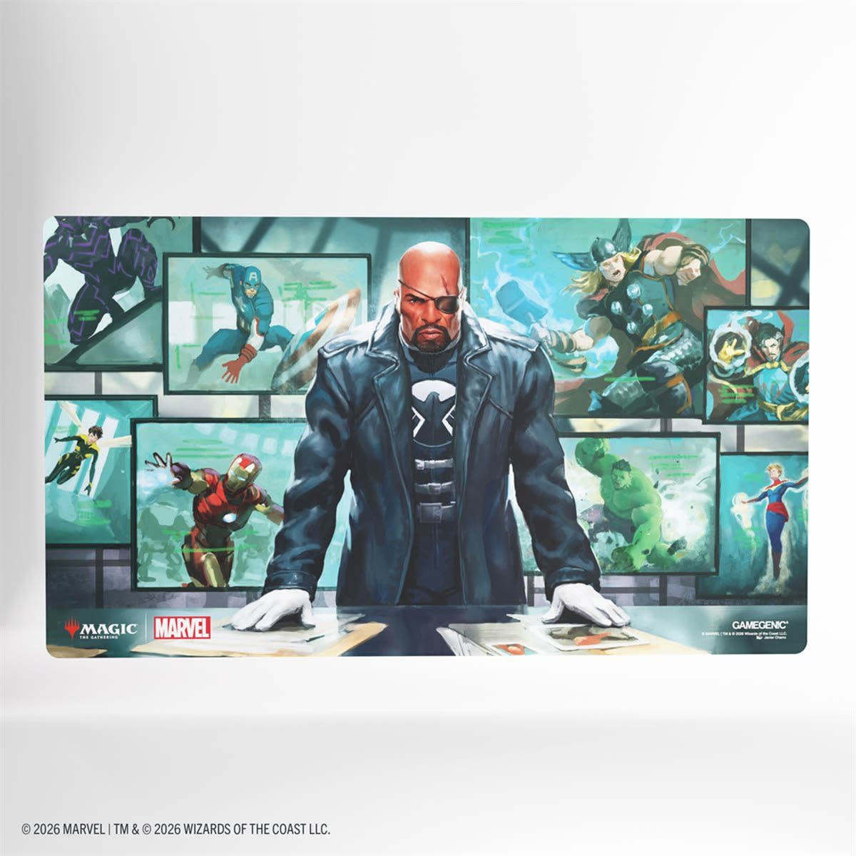 Gamegenic Prime Playmat - Marvel Super Heroes - Director Nick Fury