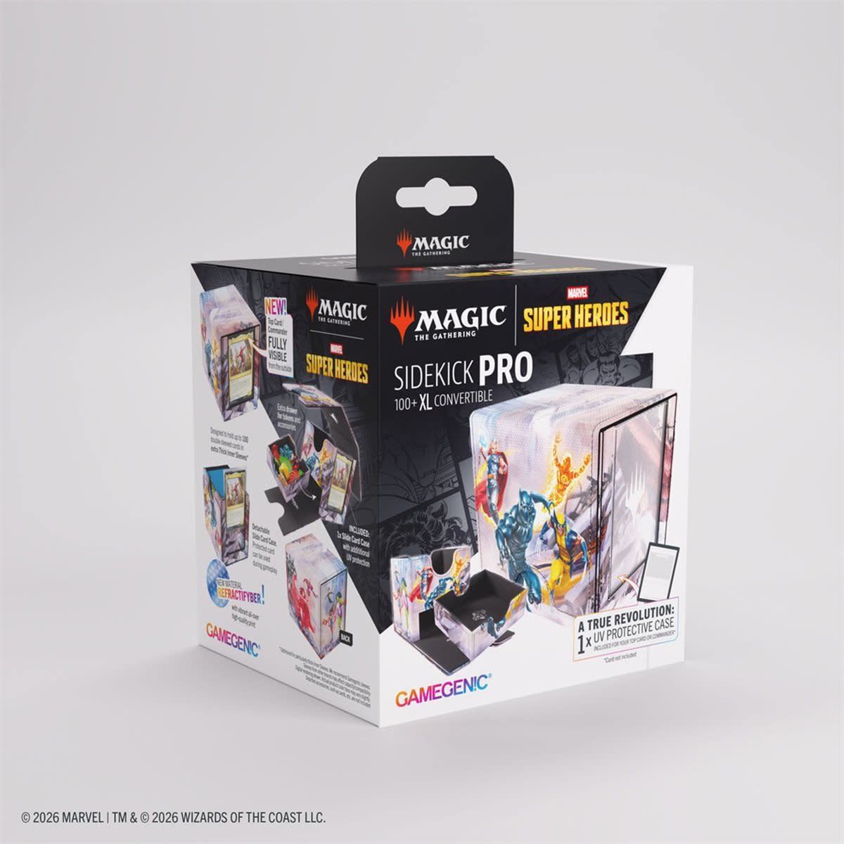 Gamegenic Deck Box - Marvel Super Heroes Squire XL (100+)