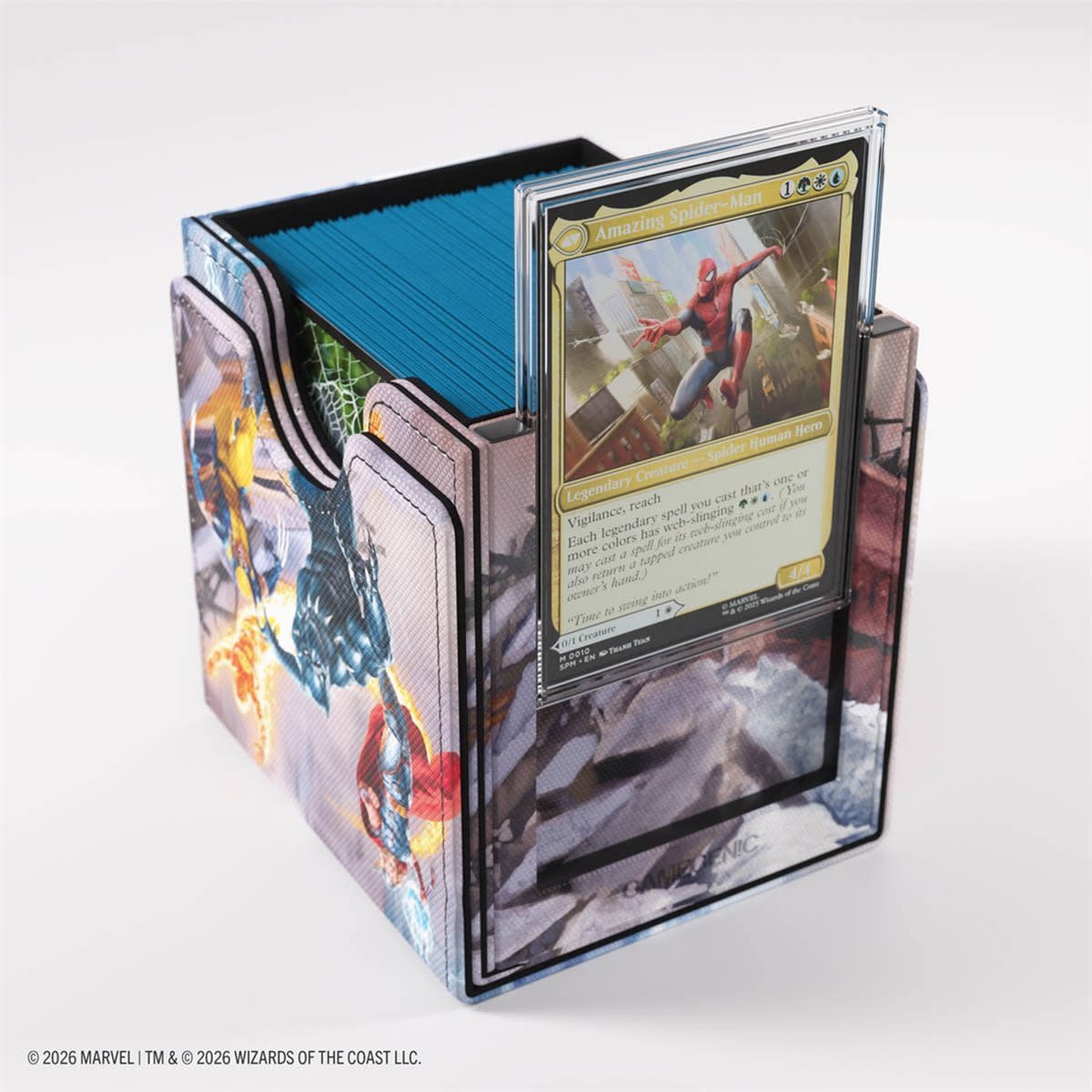 Gamegenic Deck Box - Marvel Super Heroes Squire XL (100+)