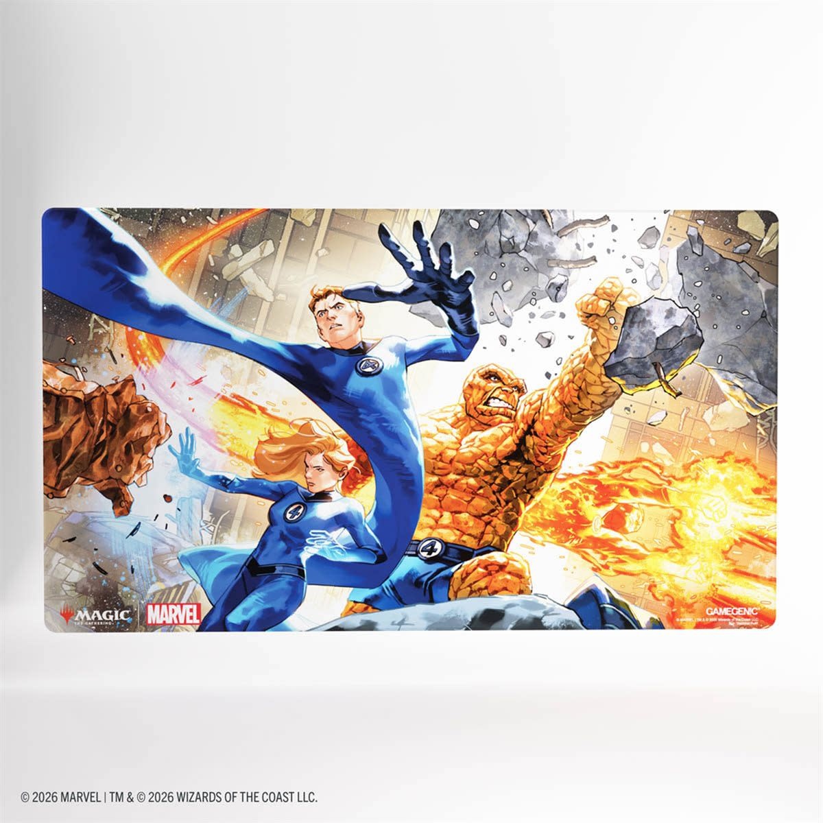 Gamegenic Playmat Shiny Marvel Super Heroes - The Fantastic Four