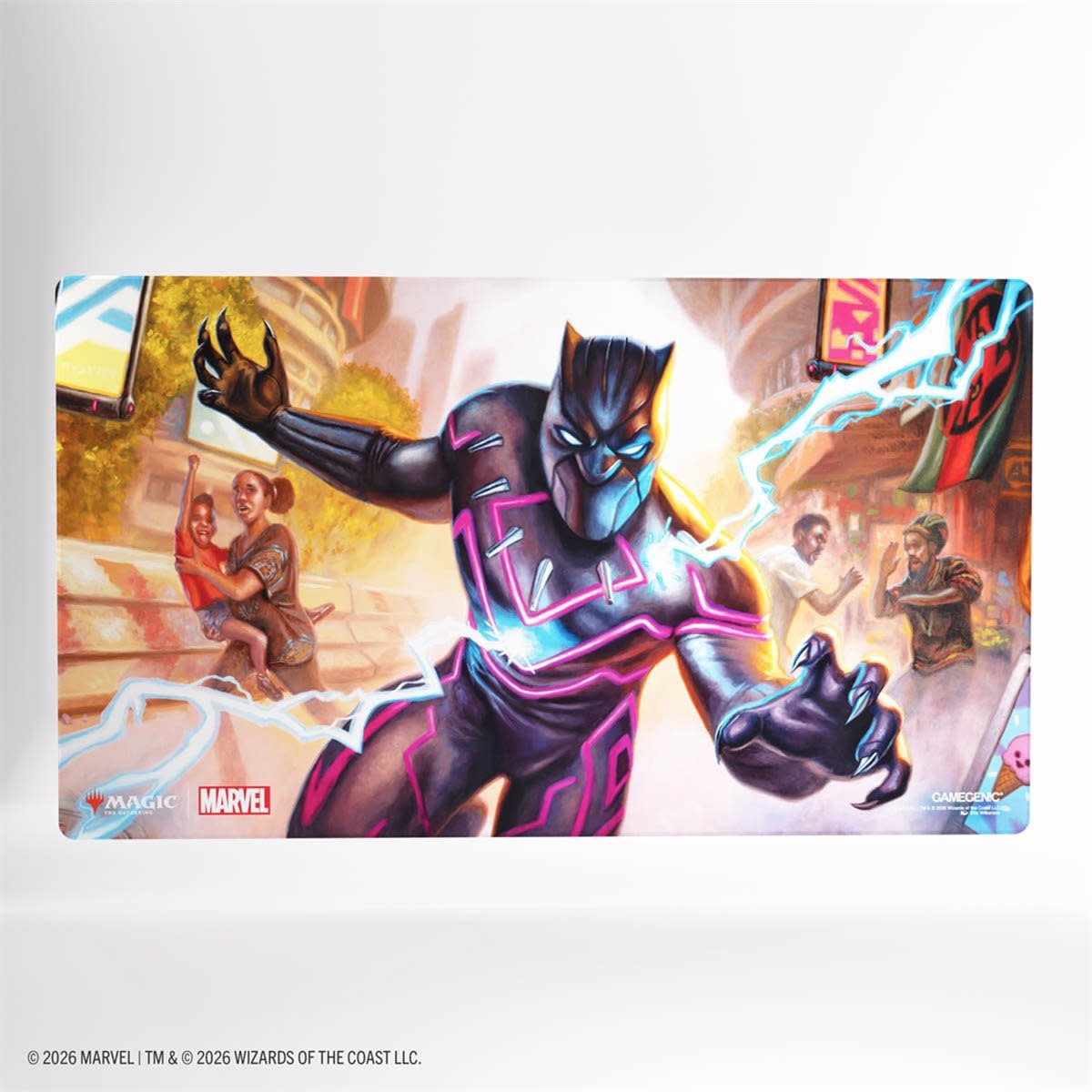Gamegenic Playmat Shiny Marvel Super Heroes - Stricking Black Panther