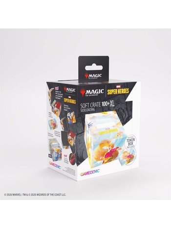 Gamegenic Deck Box Marvel Super Heroes Soft XL (100+) Fantastic 4/Go Nuts
