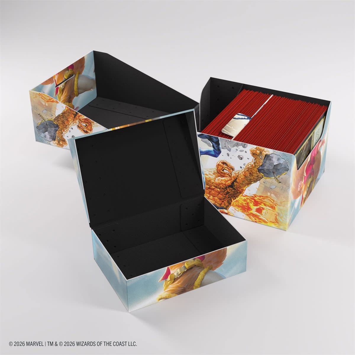 Gamegenic Deck Box Marvel Super Heroes Soft XL (100+) Fantastic 4/Go Nuts