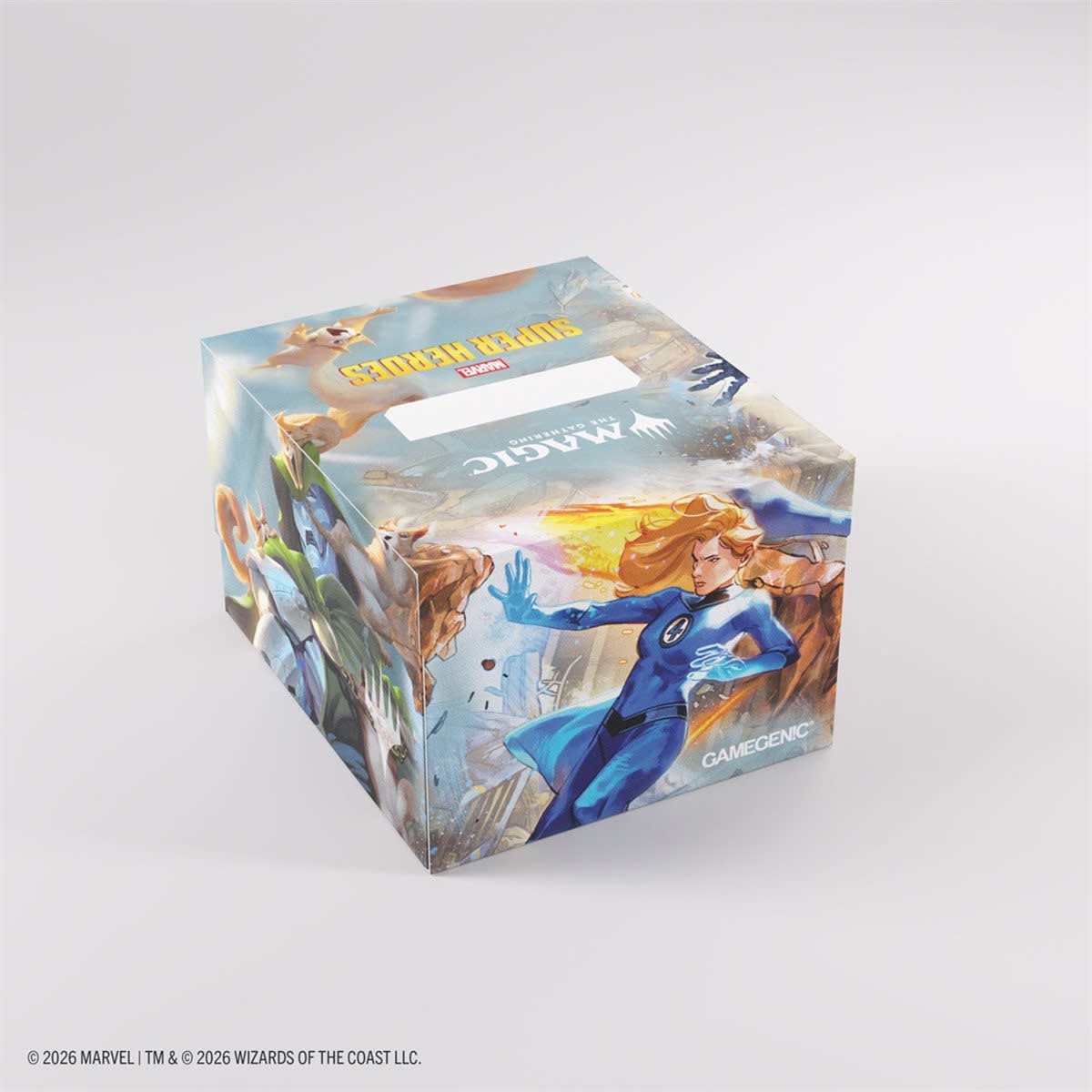 Gamegenic Deck Box Marvel Super Heroes Soft XL (100+) Fantastic 4/Go Nuts