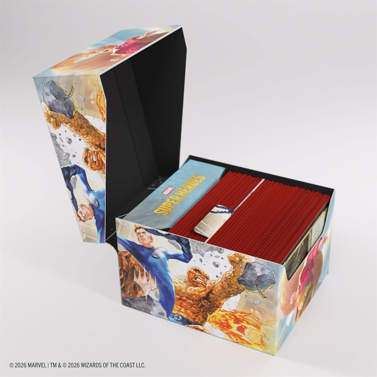 Gamegenic Deck Box Marvel Super Heroes Soft XL (100+) Fantastic 4/Go Nuts