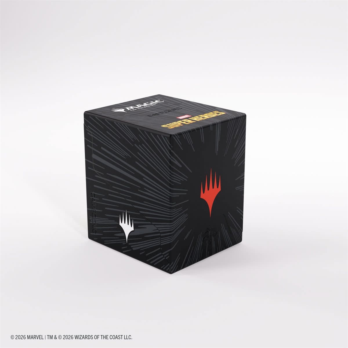 Gamegenic Deck Box Marvel Super Heroes - Bastion XL (100+) Comic Burst Black
