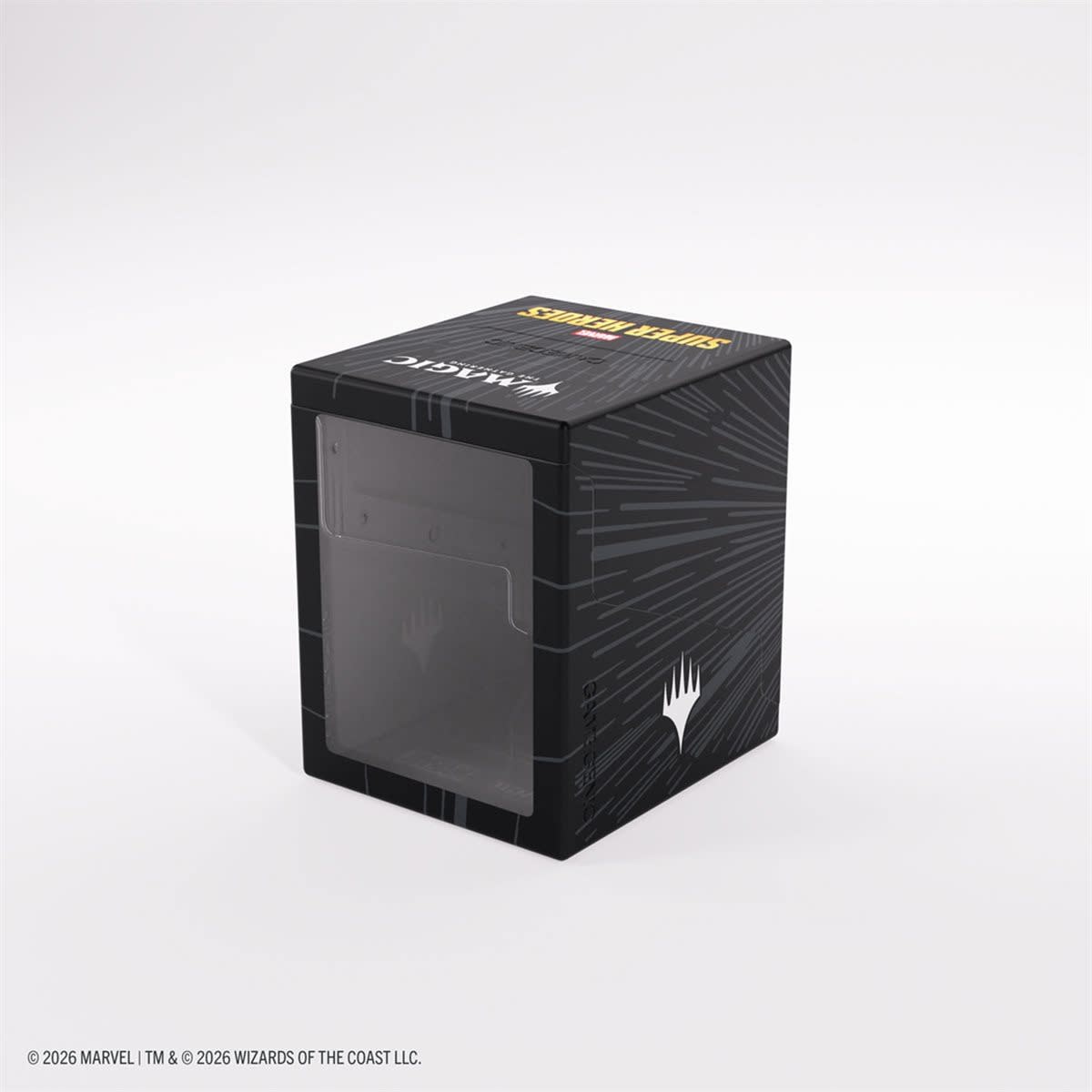 Gamegenic Deck Box Marvel Super Heroes - Bastion XL (100+) Comic Burst Black