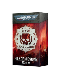 Warhammer 40K Sceau Capitulaire - Pile de Missions 2026-27 (FR)