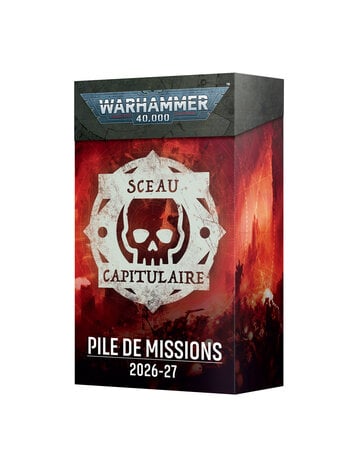 Warhammer 40K Sceau Capitulaire - Pile de Missions 2026-27 (FR)