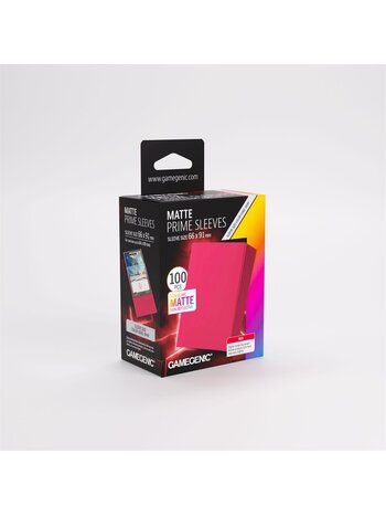 Gamegenic Gamegenic - Matte Prime Sleeves - Rouge