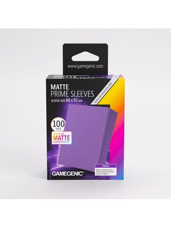 Gamegenic Gamegenic - Matte Prime Sleeves - Purple