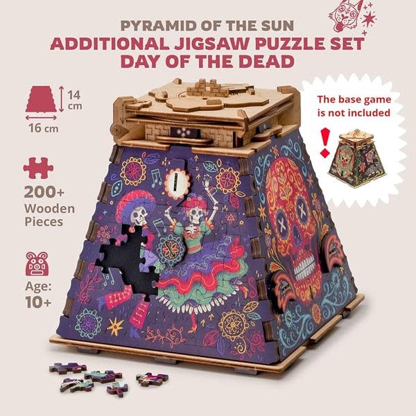 IDVenture Clue Puzzle - Pyramid of the Sun Ext. Day of the Dead