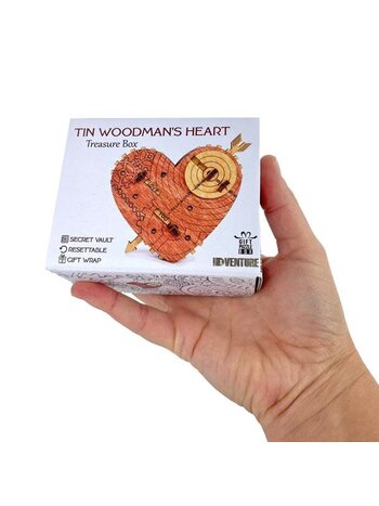 IDVenture Gift Puzzle Box - Tin Woodman's Heart
