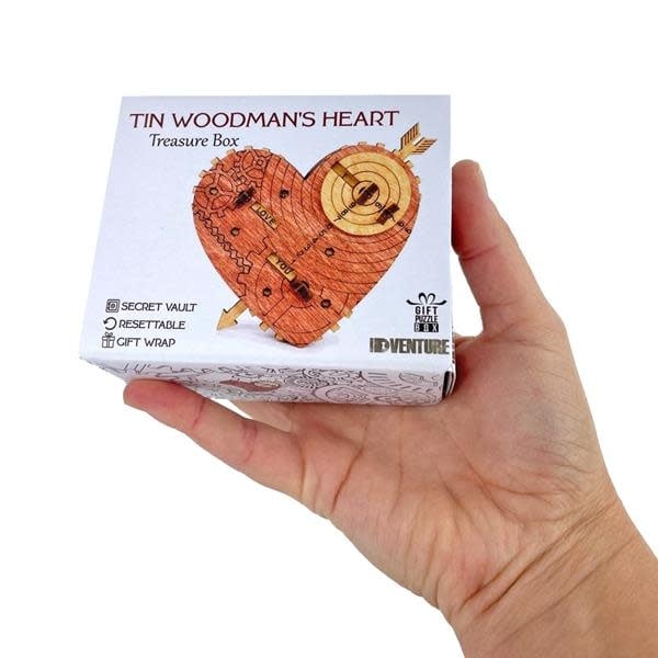 IDVenture Gift Puzzle Box - Tin Woodman's Heart