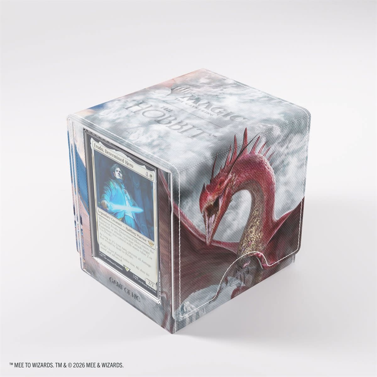 Gamegenic Deck Box Sidekick Pro - The Hobbit Bard King of Dale / Smaug Wicked Worm