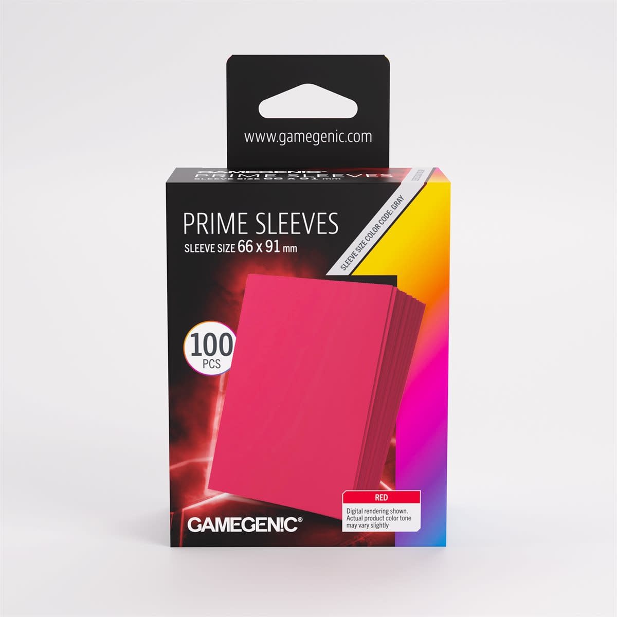 Gamegenic Gamegenic Prime Sleeves Red