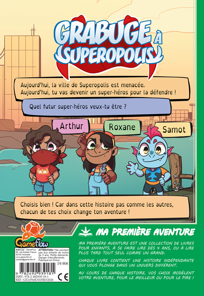 Game Flow Ma Première Aventure - Grabuge à Superopolis (FR)