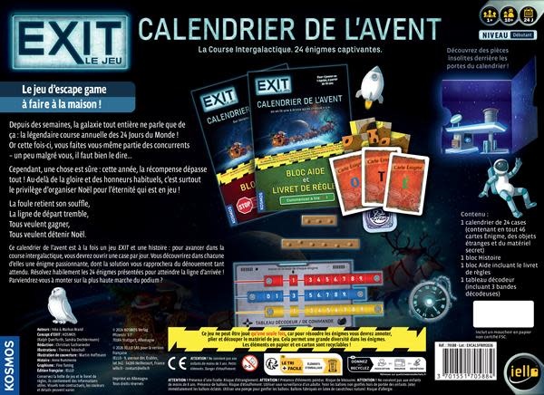 Iello Exit - Calendrier de l'Avent 2026 - Course Intergalactique (FR)