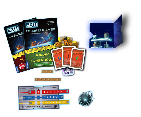 Iello Exit - Calendrier de l'Avent 2026 - Course Intergalactique (FR)