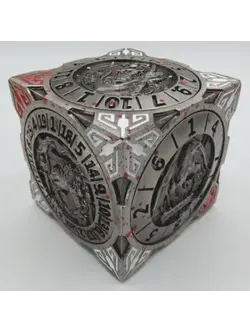 Cube of Chaos - Bloodied Silver
