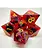 Bescon Set 7D Poly - Red Dragon Eye