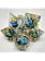 Set 7D Poly - Dragon Eye Translucent with Blue Eye