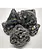 Set 7D Poly - Devil Eye Brushed Silver with Shimmering Green Eye