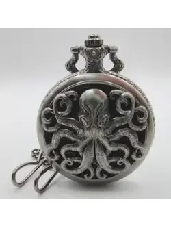 Porte Dés en Métal Cthulhu Argenté
