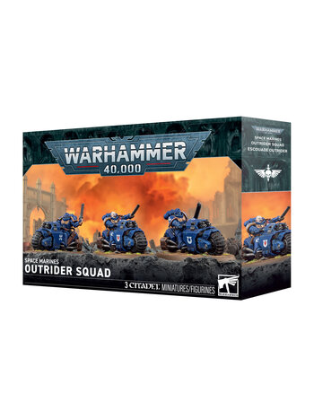 Warhammer 40K Space Marines - Outrider Squad