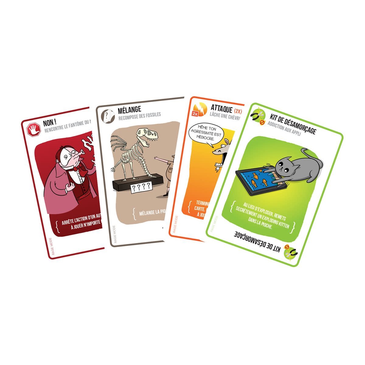 Exploding Kittens Exploding Kittens - Rage Mode (FR)