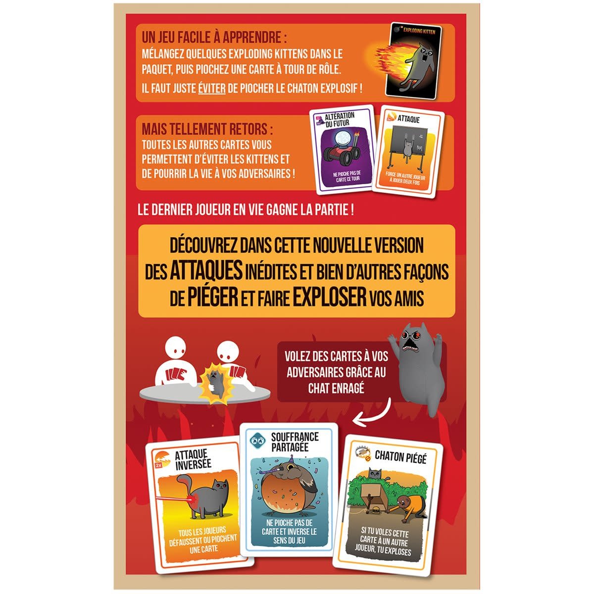 Exploding Kittens Exploding Kittens - Rage Mode (FR)
