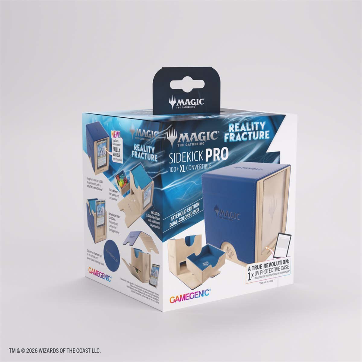 Gamegenic Gamegenic Deck Box Sidekick Pro XL - Reality Fractue Fatehold