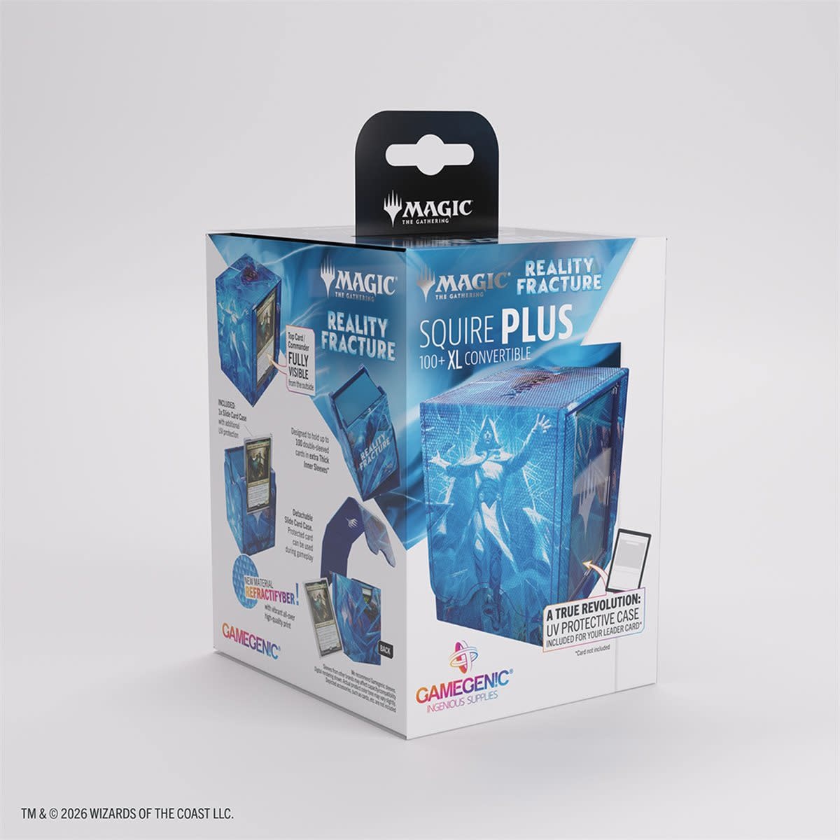 Gamegenic Gamegenic Deck Box Squire Plus - Reality Fracture Overwrite the Multiverse