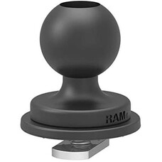 Hobie Ram Mounts 1 in Track Ball w/T-Bolt - RAP-B-354U-TRA1