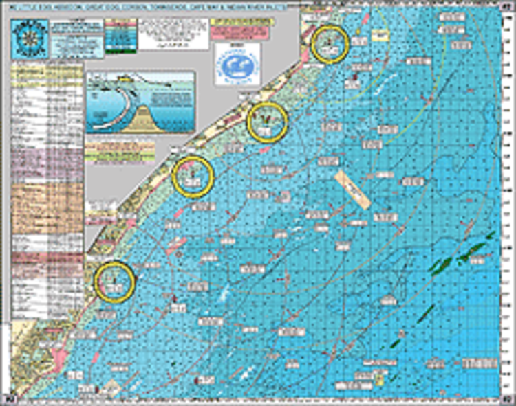 Home Port Charts Home Port Chart #2 Wreck/Reef Little Egg to Indian River Inlet